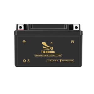 <span class=keywords><strong>YTX7</strong></span> 12V7ah batterie de Scooter au plomb en gros pièces de rechange de moto Superstart batterie de moto 12V pour Honda - Product Image 1