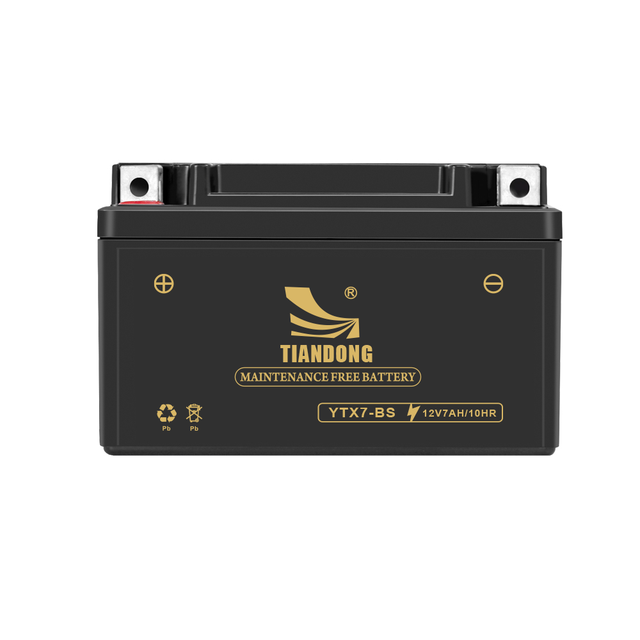 YTX7 12V7ah  Lead Acid  Scooter Battery   Wholesale Superstart Motorcycle Spare Parts 12V Motorcycle Battery for Honda