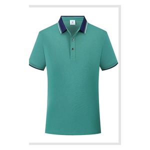 เสื้อโปโลผู้ชายผ้าคอตตอนผสมเนื้อหนัก 220 กรัม แบบสั่งทำพิเศษ OEM ODM แขนสั้น คอปก รับผลิตแบรนด์ส่วนตัว - Product Image 3