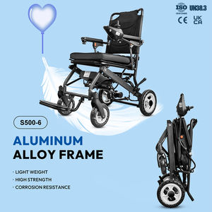 Carrozzina Elettrica Pieghevole Leggera in Lega di Alluminio da 9.8 Kg con Batteria da 6A - Product Image 2
