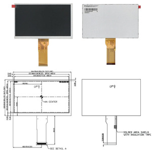 <span class=keywords><strong>Tianma</strong></span> 7.0 inch công nghiệp LCD Panel 800x480 tm070rdh13 LCM màn hình - Product Image 3