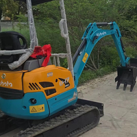 Venta de Fábrica al Mejor Precio, Excavadora Usada Kubota U-17 de 1.7 Toneladas, Mini Excavadora Kubota 17 Usada, Excavadora Kubota 17 de Segunda Mano en Oferta