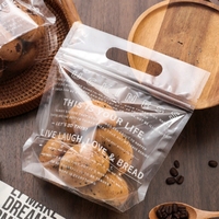 Sachet Doypack Transparent Durable avec Fermeture Éclair pour Emballage de Snacks, Aliments pour Bébé, Biscuits, Gâteaux, Pain, Chewing-gum, Chocolat, Bonbons et Produits Alimentaires Frais