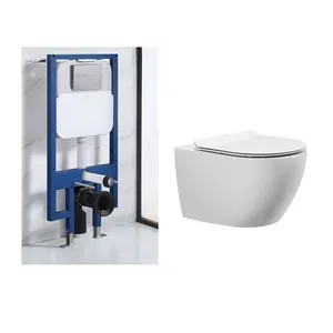 Dụng Cụ Vệ Sinh Treo Bồn Ẩn Nhà Vệ Sinh Treo Tường Phòng Tắm Wc