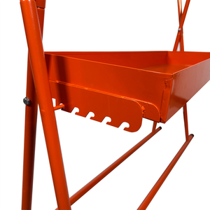 Supporto per carrozzeria regolabile supporto da lavoro portatile pieghevole pannello da lavoro banco da lavoro con vassoio strumenti - Product Image 4