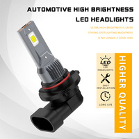 Ampoule de phare antibrouillard automobile H7 HB3 9005 HB4 9006 H8 H9 H11 10W Blanc Jaune Deux Couleurs Ampoule de phare de voiture CSP 3570 4000LM 6000K 3500K