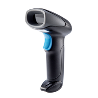 Escáner de Código de Barras CCD 1D USB Plug-and-Play de Ultra Alto Rendimiento, Lector de Códigos de Barras POS para Comercios, Bibliotecas y Escáner de Documentos