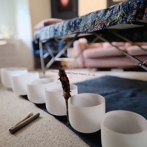 Cuencos de Cristal de Colores Transparentes de Alta Pureza 99.99% Personalizados, 432hz - Product Image 4