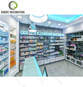 Branded Pharmacy Design Retail Shop Decoration Design Display <b>Shelves</b> for Pharmacy - Product Image 5