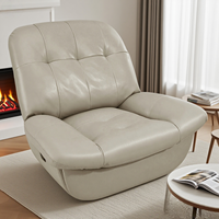 Chaise de salon multifonctionnelle réglable en cuir PVC de luxe personnalisé Canapé simple Fauteuil de canapé inclinable
