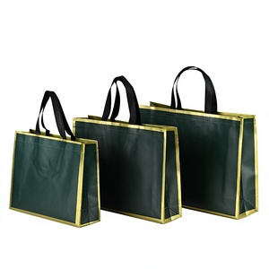 Recycled Non-Woven Leopard Pattern Medium Shopping <b>Bag</b> Reusable Heavy Duty <b>Foldable</b> Shoulder Strap Promotional Grocery Tote SH - Product Image 2