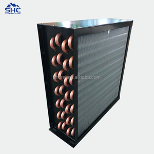 Fournisseur de serpentins de condenseur de réfrigération Mini condenseur de refroidissement par air <span class=keywords><strong>Prix</strong></span> du condenseur refroidi par air industriel - Product Image 6