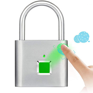 ประตูล็อคสมาร์ท Keyless Usb ชาร์จ Smart ลายนิ้วมือกุญแจลายนิ้วมือสำหรับเดินทาง