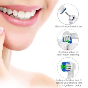 New Replacement Battery <b>Powered</b> Electric Tooth <b>Brush</b> Heads Medium Nylon Bristle CE RoHS Certified for Home Use - Product Image 3
