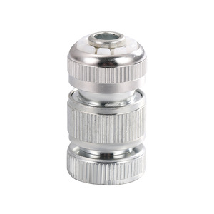 Conector de Entrada de Agua para Lavado de Autos, Electrochapado, 25mm, Latón, Conexión Rápida, Filtro, Plateado - Product Image 4