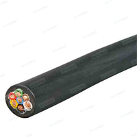 Cable conductor de 7 vías de calibre 14 de servicio pesado aprobado por SAE, Cable de remolque RV, Cable codificado por Color de cobre para semirremolque