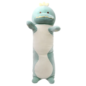 Carré Élastique Doux Géant Grands Yeux Personnalisé En <span class=keywords><strong>Peluche</strong></span> Cochon Marin Belle Long Enfants Hippopotame Animal Oreiller - Product Image 2