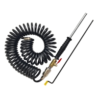 Adaptateur de tuyau de gonfleur de pneu pour torsion de vis sur convertir pour verrouiller la connexion verrouillage de Valve Schrader de pneu sur le mandrin d'air avec tuyau d'air