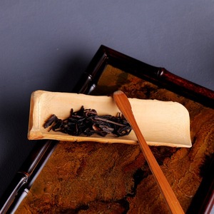 Bamboo <b>Tea</b> <b>Set</b> 4 Pieces <b>Tea</b> Scoop <b>Tea</b> Clip <b>Tea</b> Needle <b>Tea</b> Pick Portable Kung Fu <b>Tea</b> Accessories Office Travel Use - Product Image 4