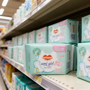 <span class=keywords><strong>Toallas</strong></span> <span class=keywords><strong>Sanitarias</strong></span> Ultrafinas de Algodón Transpirable para Higiene Femenina, con Alas, Flujo Abundante, Protección Contra Fugas, Venta al Por Mayor - Product Image 1