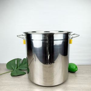 Fornitura diretta di fabbrica commerciale in acciaio inox zuppa acqua secchio Stock ristorante pentola - Product Image 3