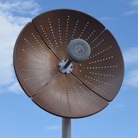 Antena Parabólica MIMO de 34dbi con Ganancia de 34dbi, Polarización Vertical y Horizontal para Router 5G Zxyel WiFi 1700-4200MHz