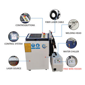 La saldatrice a <span class=keywords><strong>Laser</strong></span> 3-in-1 è una saldatrice a <span class=keywords><strong>Laser</strong></span> tenuta in mano 1500W utilizzata per il taglio dei metalli di pulizia e di saldatura - Product Image 5