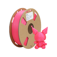 Filamen PLA+ 1.75mm 1kg Pink Mengkilap PLA Plus Filamen Pencetakan 3D untuk Printer FDM OEM ODM Pasokan Pabrik Grosir