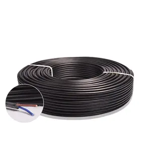 Pvc Insulated electrical Wire RVV 8*0.75mm 24/0.20AS OD 8.6 cable temperature 80degree for daily home lighting