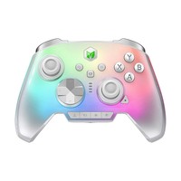 Manette de jeu Mojhon Rainbow 3 CH3, joystick, 16 boutons micro-interrupteurs, manette de jeu RGB pour PC, Nintendo Switch, Android, iOS, Steam