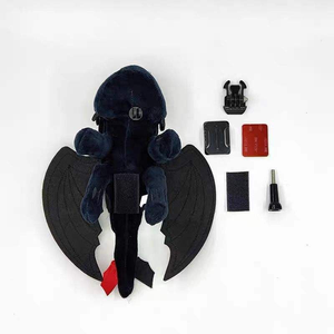 Juguete de Peluche para Decoración de Techo de Coche CE CPC, Colgante de Dragón Volador Pequeño, Accesorios para <span class=keywords><strong>Casco</strong></span> de Motocicleta, Proveedor Integral ODM EDM - Product Image 4