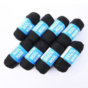 Fil de polypropylène BCF <span class=keywords><strong>PP</strong></span> 2500D-5000D 60-150G en gros pour perruques et tresses - Product Image 3