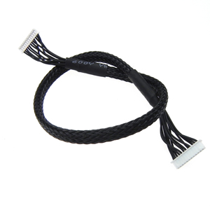 Faisceau de câblage personnalisé avec connecteur doublement terminé JST SHR-12V-S 12 broches, pas de 1,0 mm, pour appareils d'affichage médical - Product Image 2