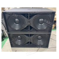 3200W grande puissance DJ scène super basse boîte double subwoofer 18 pouces haut-parleur pa 18 pouces subwoofer puissant pour extérieur NEO woofer