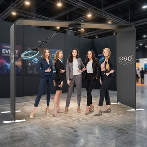 สำหรับ SKY PHOTO BOOTH ตู้ถ่ายภาพหมุนได้ 360 องศา สำหรับสมาร์ทโฟน กล้อง iPad และ SLR พร้อมรีโมทคอนโทรล รองรับ 4 คน ผลิตในประเทศจีน - Product Image 3