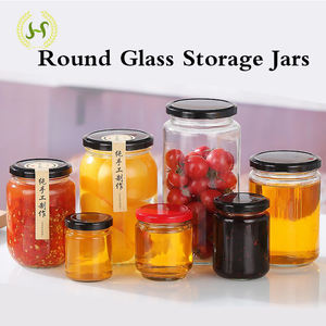 Pot <span class=keywords><strong>en</strong></span> verre rond traditionnel de 11 onces 330ml avec couvercles <span class=keywords><strong>en</strong></span> métal 58-400 pour la confiture de <span class=keywords><strong>gelée</strong></span> de salade de salsa miel royal - Product Image 6