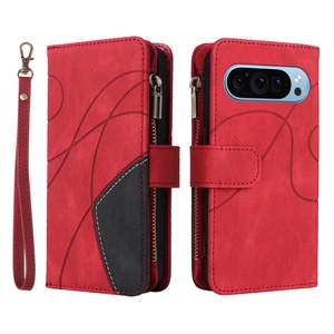 9 slot per schede portafoglio custodia per telefono custodia per Google Pixel 9, per <span class=keywords><strong>iPhone</strong></span> 15 corda Flip custodia in <span class=keywords><strong>pelle</strong></span> - Product Image 1