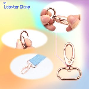 Hebilla giratoria de arcoíris con gancho de garra, hebilla deslizante de mm, hebilla de ajuste con anillo en D para collar de perro, mochila, bolso, herrajes - Product Image 3