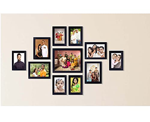 En Stock, Envío Rápido en 3 Días, Decoración de Pared, Marco de Madera MDF, 4x6, 5x7, 8x10, Negro, Blanco, Roble, Marco de Madera para Fotos, Pósteres e Imágenes - Product Image 2