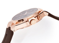 26 Nouvelles Montres Mécaniques Automatiques de Luxe de Haute Qualité pour Hommes, Sport et Affaires, Boîtier Or Rose, Verre Saphir, Affichage de la Date