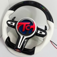 Volant BMW F30 résistant aux rayures pour M6 F10 E92 M4 E87 E90 M5 F80 M3 F32 F82, design en forme de D