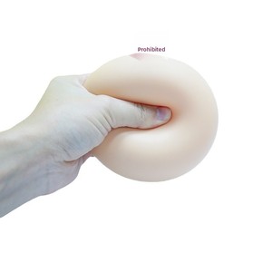 Bola de leche materna <span class=keywords><strong>Bobo</strong></span> realista de 10cm, juguete para aliviar el estrés transfronterizo de comercio exterior, Mimi broma, Bola de agua para apretar hecha de resina - Product Image 5