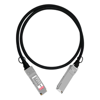 Vente chaude 40G DAC Câble 1m 2m 3m 5m 7m QSFP + vers QSFP + Câble empilable à connexion directe Câble 40Gbps en cuivre Compatible avec Cisco
