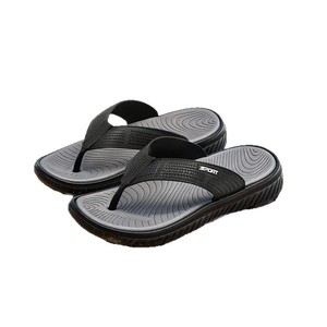 Sandales tongs pour hommes en EVA avec soutien de la voûte plantaire, confortables et amortissantes, pour la marche, à enfiler, intérieur/extérieur - Product Image 1