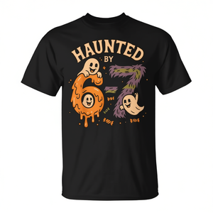 T-shirt d'Halloween Haunted By 67 Six Seven Meme Gen Alpha - Product Image 2