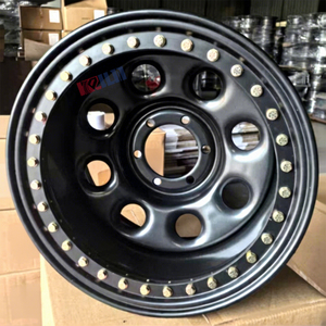 ล้อเหล็กออฟโรด KELUN 4x4 สีดำ ขอบล็อคแบบ Beadlock สำหรับรถ SUV และรถกระบะ - Product Image 3