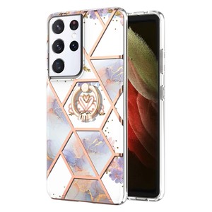 Señoras TPU for <span class=keywords><strong>Samsung</strong></span> <span class=keywords><strong>A13</strong></span> A33 A03 A73 Funda <span class=keywords><strong>de</strong></span> mármol for teléfono Funda <span class=keywords><strong>de</strong></span> lujo a prueba <span class=keywords><strong>de</strong></span> golpes con soporte para anillo - Product Image 5