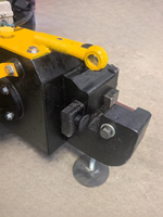 Mini cisaille compacte haute performance pour barres d'armature et barres d'acier, alimentée par moteur