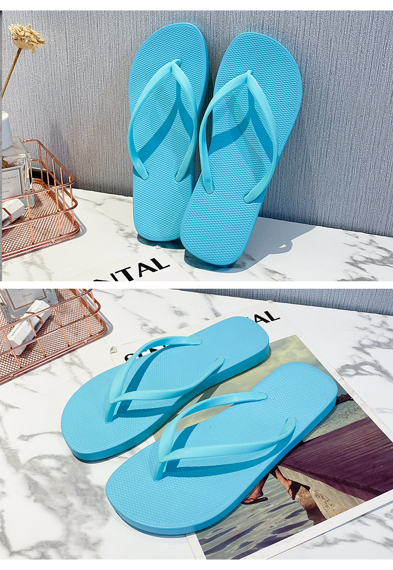 Custom Logo Women Flip-Flops Slippers Non-Slip Couple Flip Flops Cheap For Sale