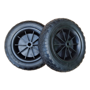Hoge Kwaliteit 3.00-4 Rubber 16Mm Gatdiameter 10 Inch Wiel Voor Strand <span class=keywords><strong>Wagon</strong></span> Kar Trolleys Zonder Lagers - Product Image 1